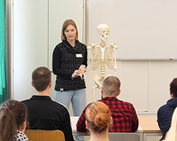 Unterricht an der Physiotherapieschule Rhein-Nahe 1