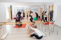 Unterricht an der Physiotherapieschule Rhein-Nahe 16
